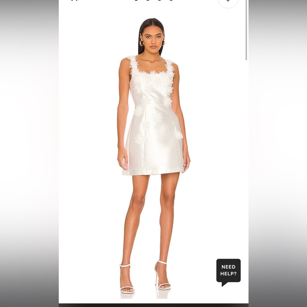 ELLIATT White Floral Dress- Brand New